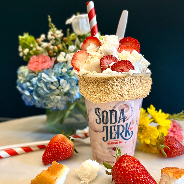 Shake It Momma The Cadbury Shake in a Soda Jerk cup.