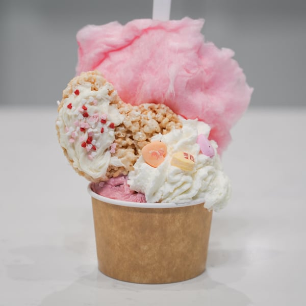 Smores hot chocolate in a Soda Jerk cup.