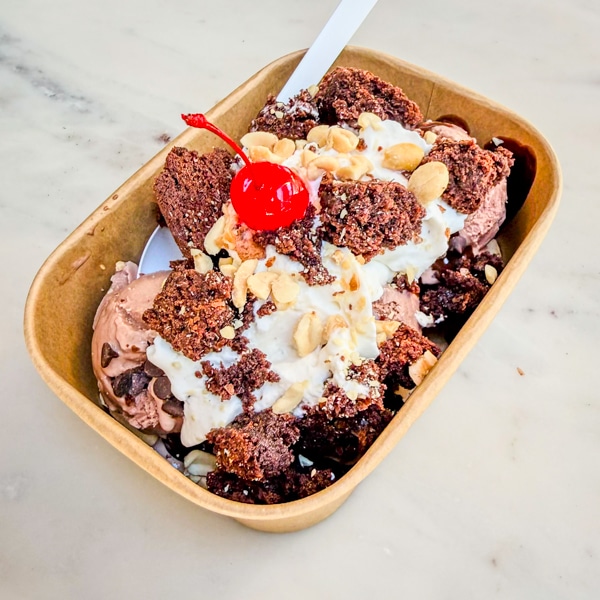 Brownie Points Sundae